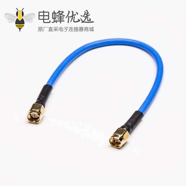 SMA公转SMA公直式180度RF同轴线缆