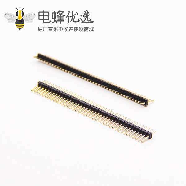1.27mm单排排针1&times;40 PIN公头直插式