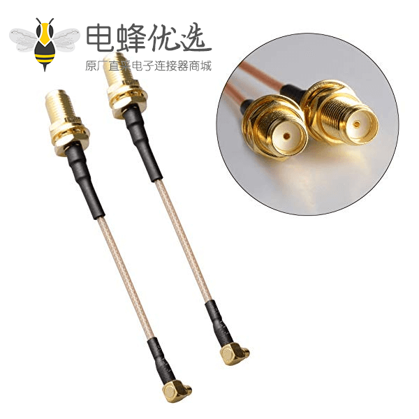 SMA接口线RG316接SMA母头转MMCX公头