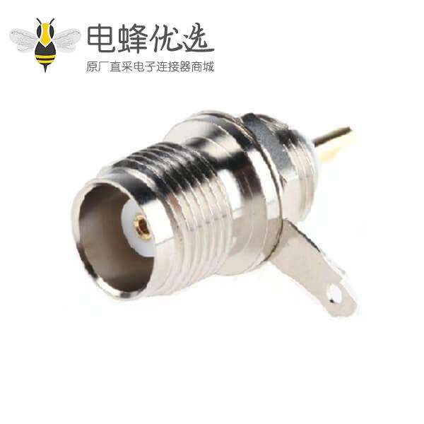 TNC连接器焊接端接直式母50&Omega;隔板隔板配件