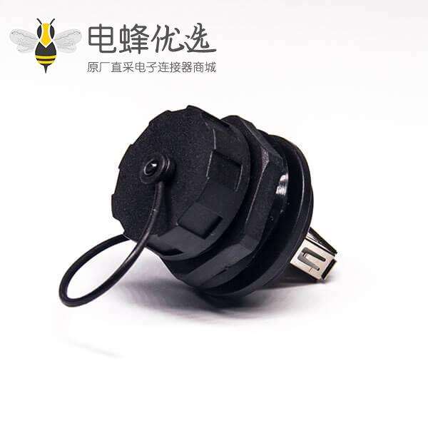 USB防水IP67转接头面板式
