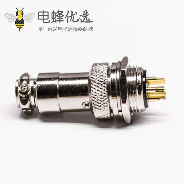 GX16反接航空插头圆形航空插头插座连接器