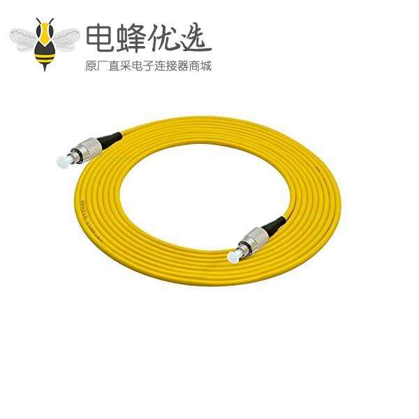 光纤跳线FC转FC单工单模OS2 9/125&mu;m线长3M