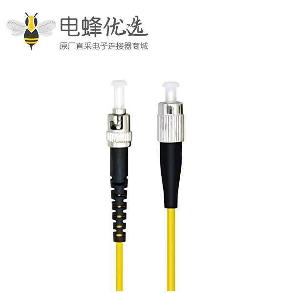 FC光纤跳线转ST 9/125&mu;m单工单模OS2线长3M
