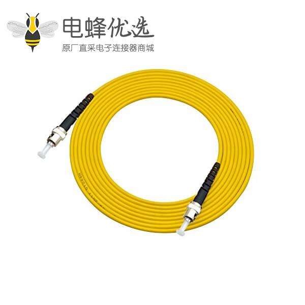 光纤跳线ST转ST线长3M单工单模9/125&mu;m OS2