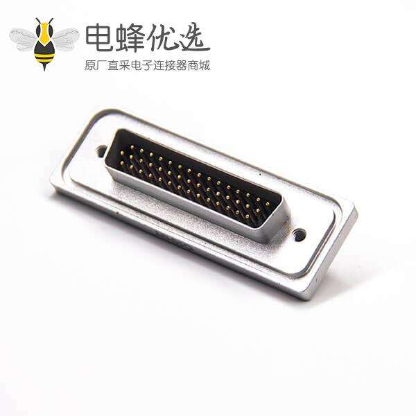 D-sub 44Pin铝合金外壳防水  公头焊线