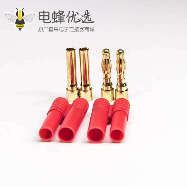 电动车电机控制连接器大电流T型防滑插头