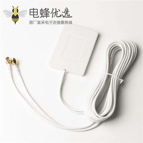 3G 4G LTE 多入多出板状外置天线用于无线路由器接SMA,3米线长