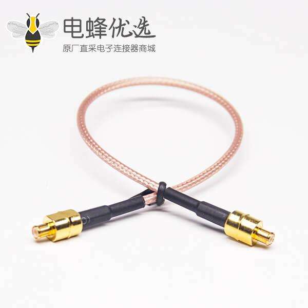 MCX 连接器公转公接RG316线长20cm