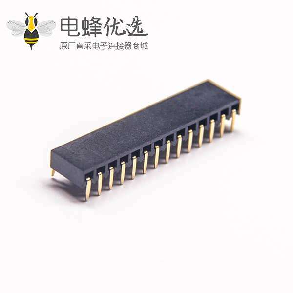 单排弯排针90度1&times;14Pin侧插间距2.54mm 10pcs