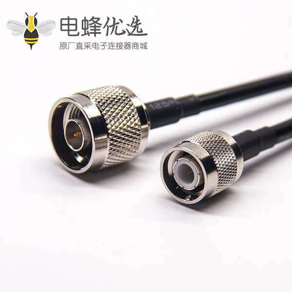 TNC接口直式公头转N型直式公头同轴电缆接RG223 RG58