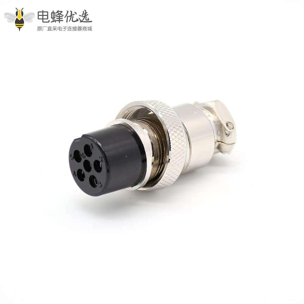 gx20对接航空插头直式5芯公母