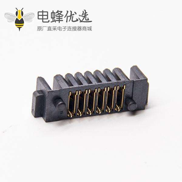 电池插座6芯2.0MM间距母座