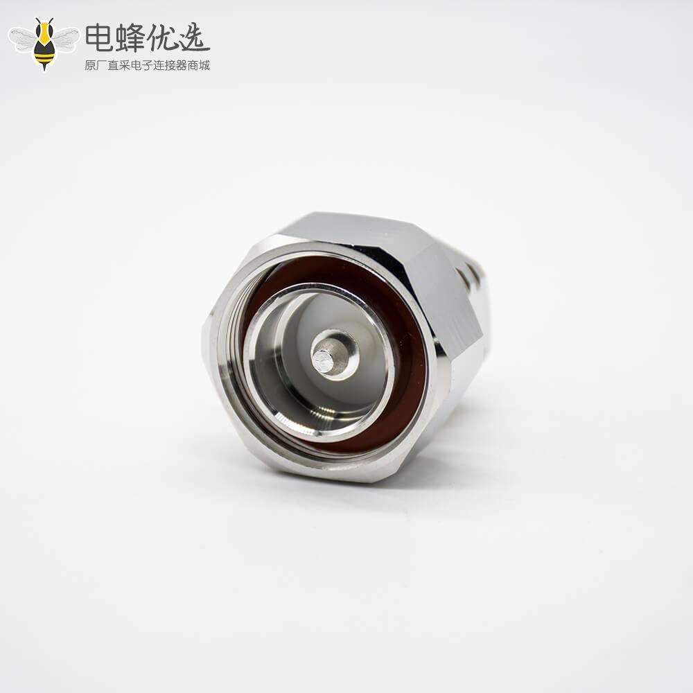 DIN公头RF转接头直式镀镍DIN7/16公转4.3/10公同轴连接器