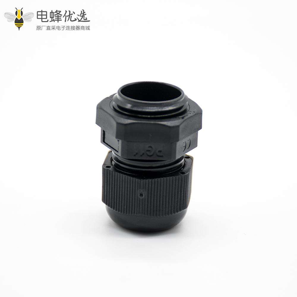 PG11电缆接头尼龙耐高温塑料防水电缆固定接头