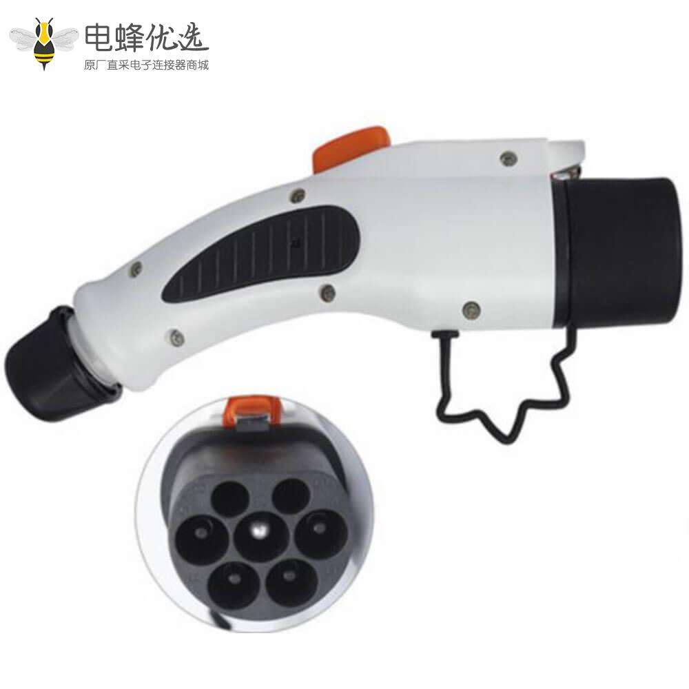 充电枪新国标GB/T20234车辆端7孔充电插头AC 16A/32A/63A