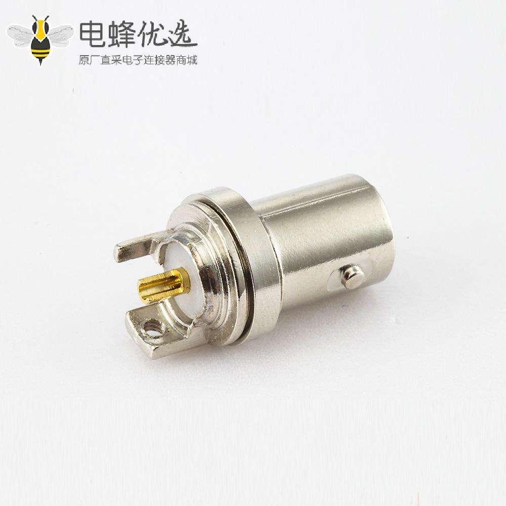50&Omega;BNC连接器接线母头直式焊杯