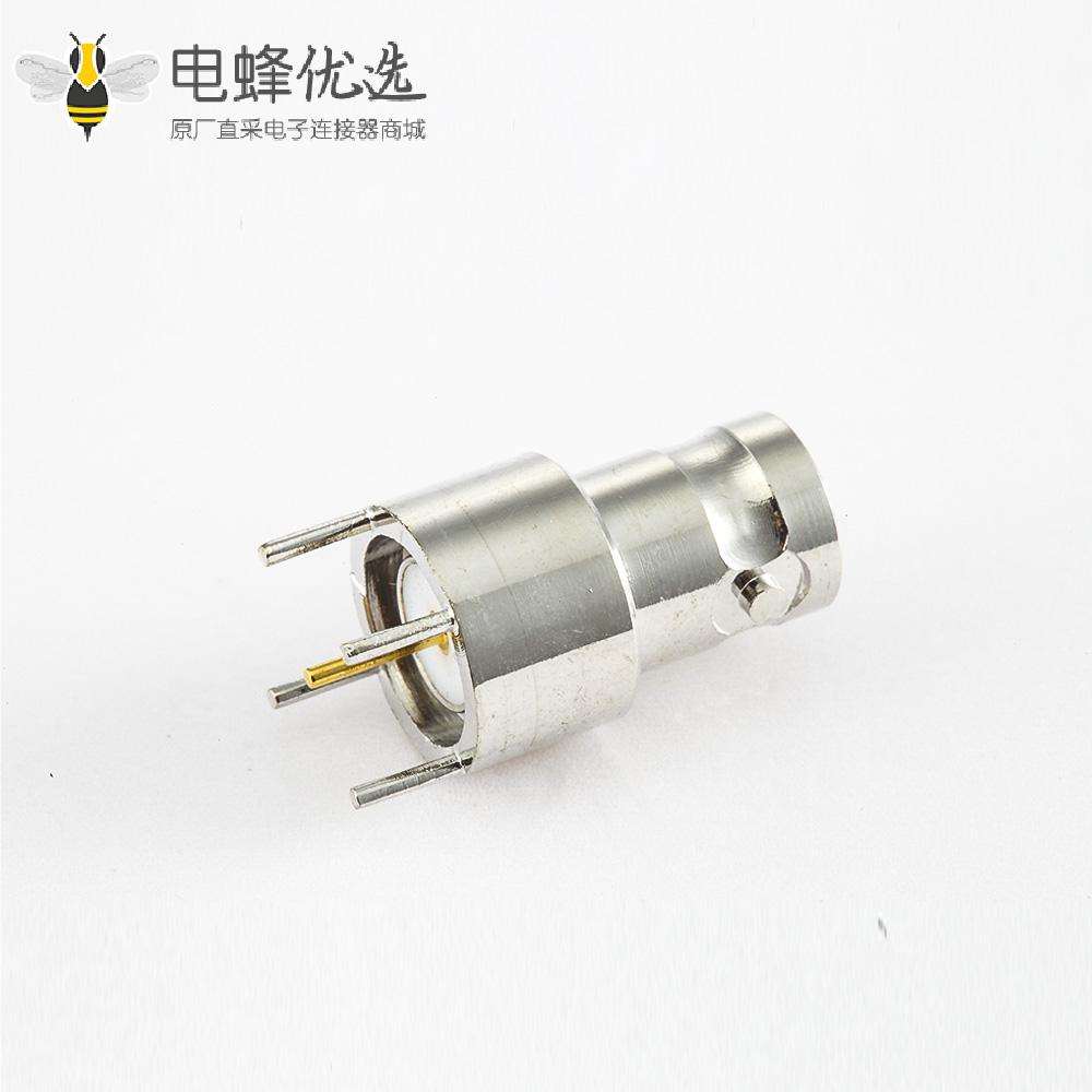 50&Omega;BNC连接器母头PCB安装插孔180度