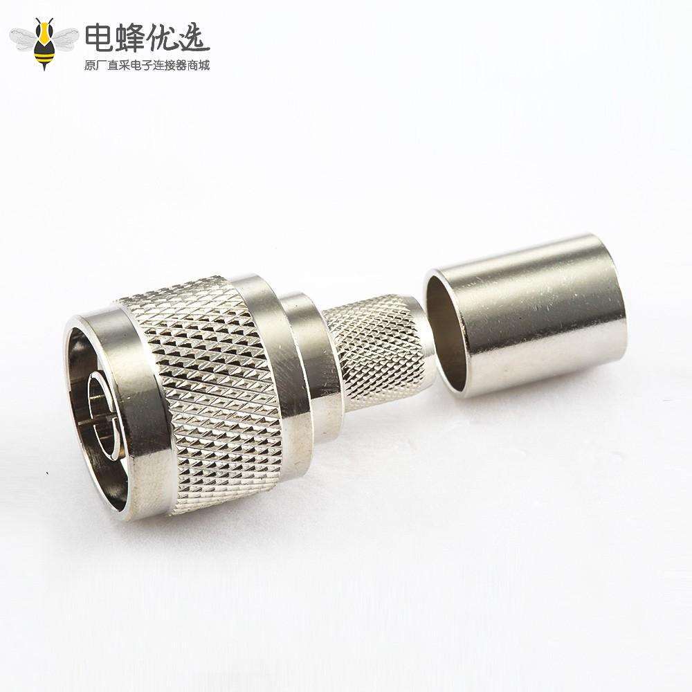 N型连接器直公压接LMR-400 7D-FB