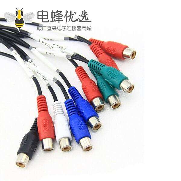 D-SUB 9转 8RCA连接高清音频视频线 D-SUB线