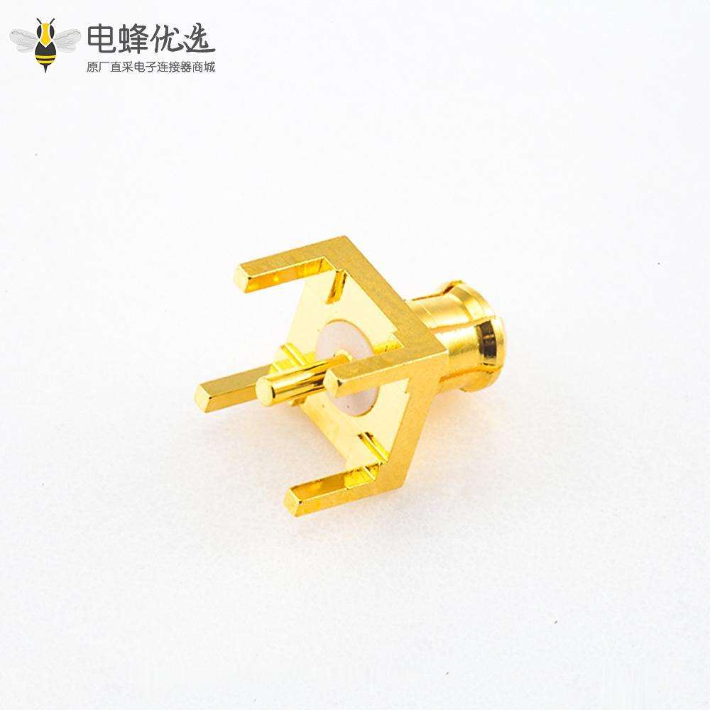 PCB安装MCX连接器直式公头插孔50欧姆