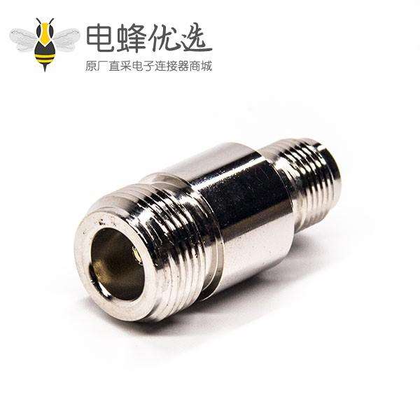 n母头转tnc母头直式180度转接头镀镍