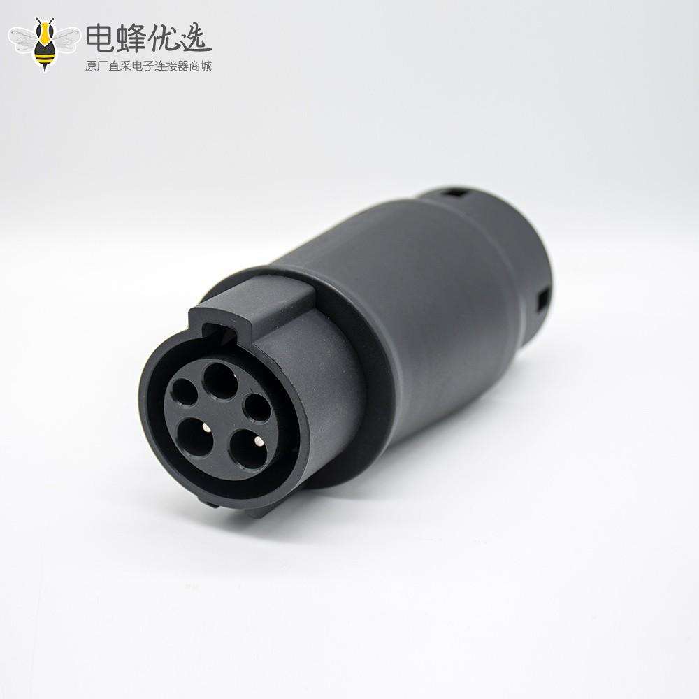 美标转欧标充电枪转换头适用于特斯拉保时捷电动汽车充电桩