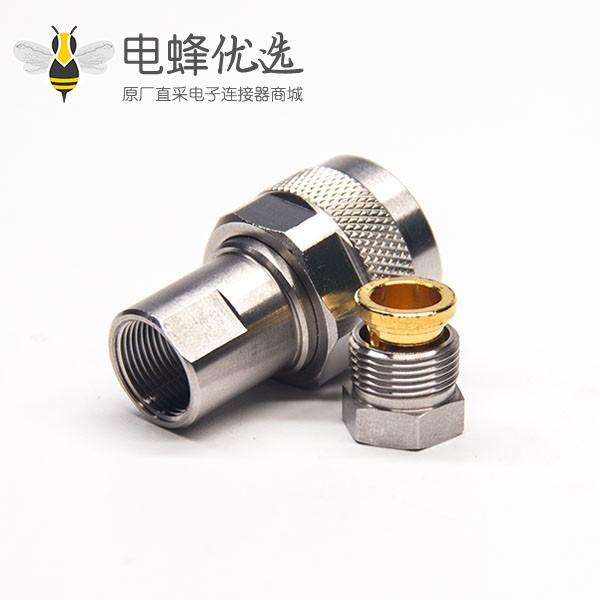 高频N型连接器公头接线