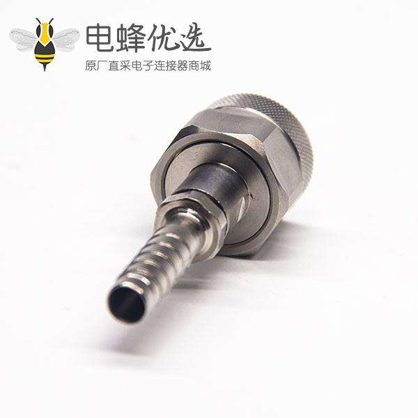 微型N型接头公头高频接线接线