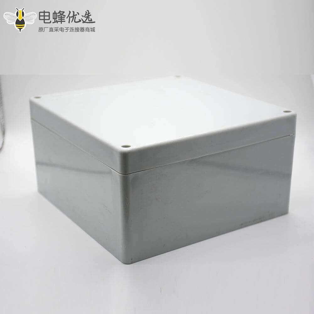 电缆防水接线盒190&times;188&times;100螺丝固定ABS塑料防水盒