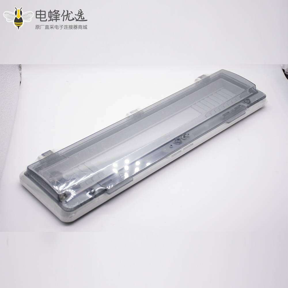 配电箱透明保护窗罩螺丝固定带透明盖IP67防水塑料外壳