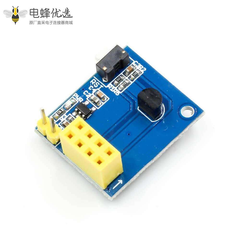 WIFI模块控制继电器主控ESP-01/ESP-01S温湿度传感器DS18B20ESP8266