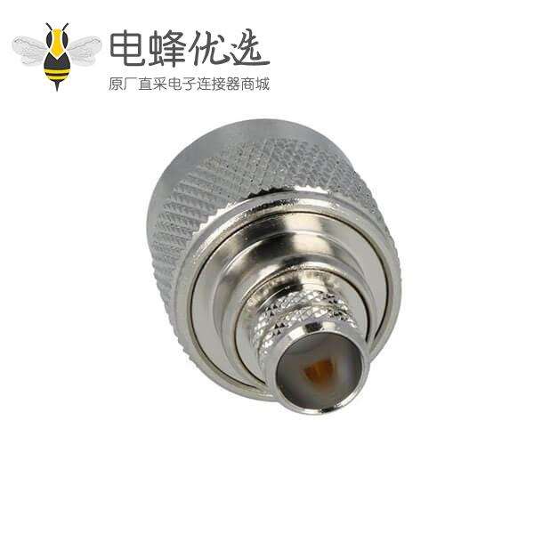 N公头直式50&Omega;压接连接器,用于连接电缆