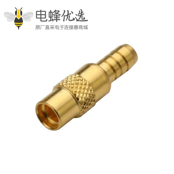 电视射频接口 母头mmcx直式压接同轴线缆RG316