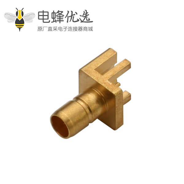 pcb边缘连接器卡板式smb75欧母头