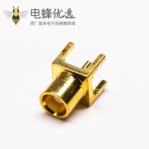 射频pcb连接器mcx母头直插式面板安装