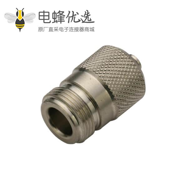 射频同轴连接器n头母头直式焊接连接线UT141