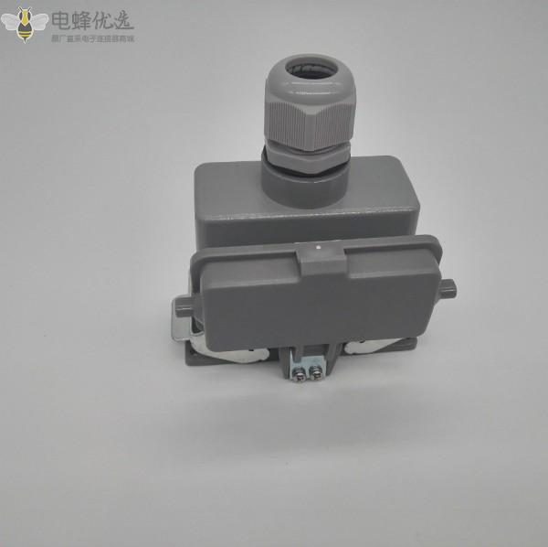 32芯矩形重载连接器工业HDC32防水高密度接插件