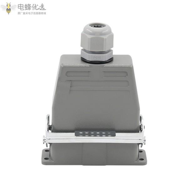 25芯HD重载连接器冷压小针压接工业防水航空插头插座10A