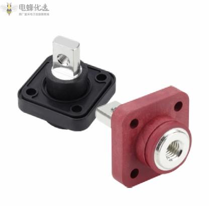 穿墙式接线端子汽车光伏电源接线柱150A铜连接器