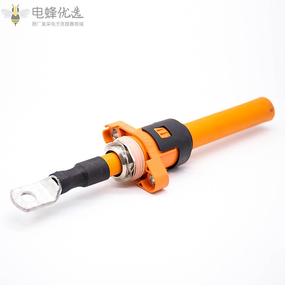 高压RPT连接器1芯面板安装200A用于EV电缆50mm²厂家定制