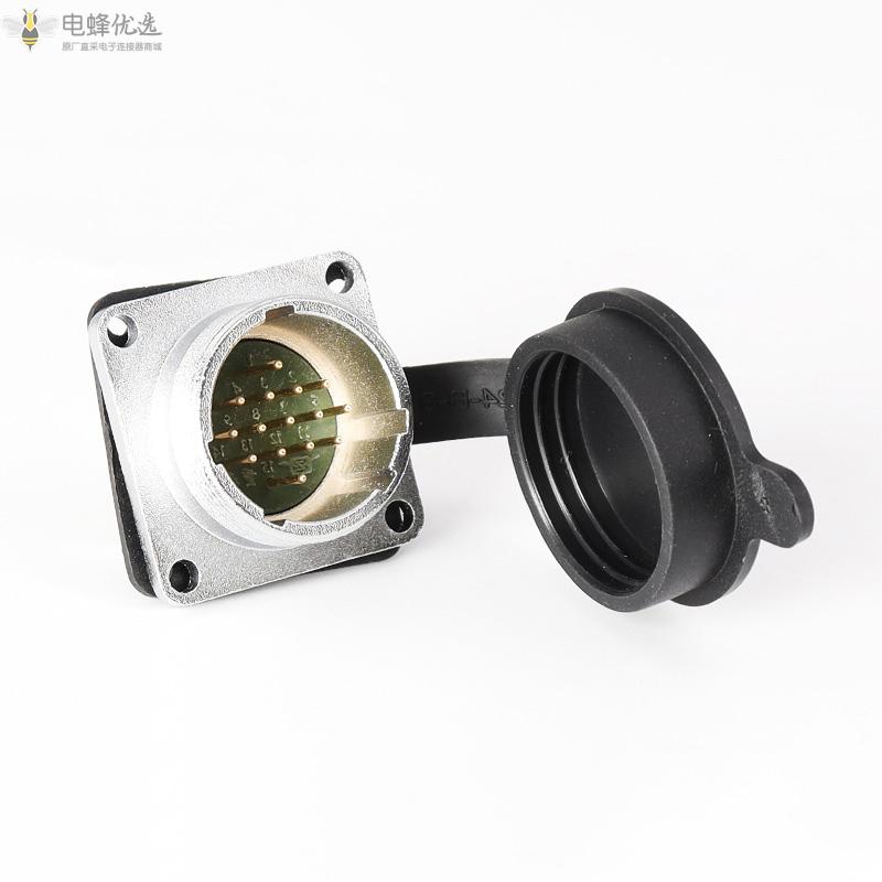 航空插头插座TP24_15芯公母连接器焊接式厂家批发