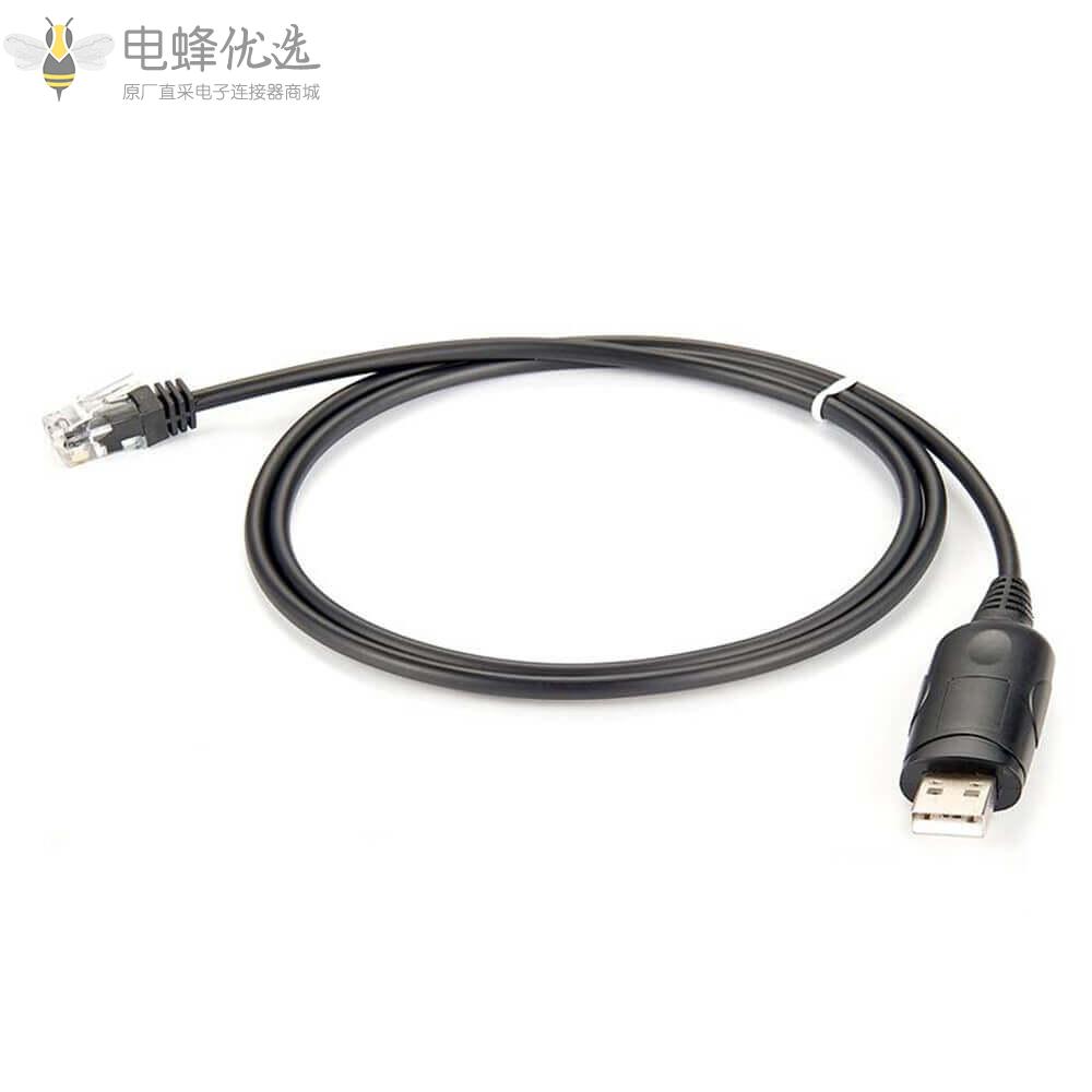 USB2.0带RS232模块转RJ12接1.8米线材（厂家直销）