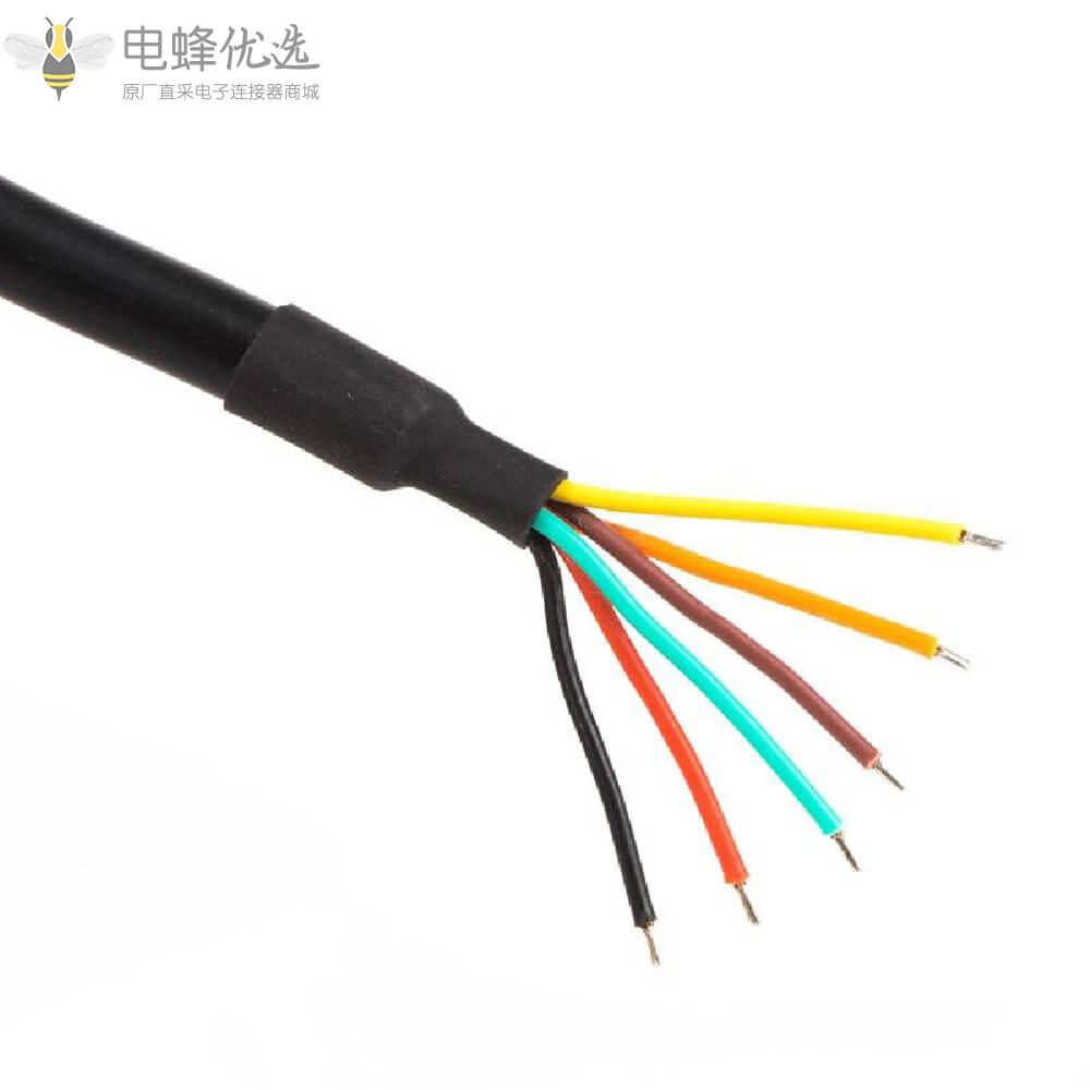 Ftdi芯片USB公头Type_A转Ttl串口电缆线1.8m_Ttl_232r_3V3_We