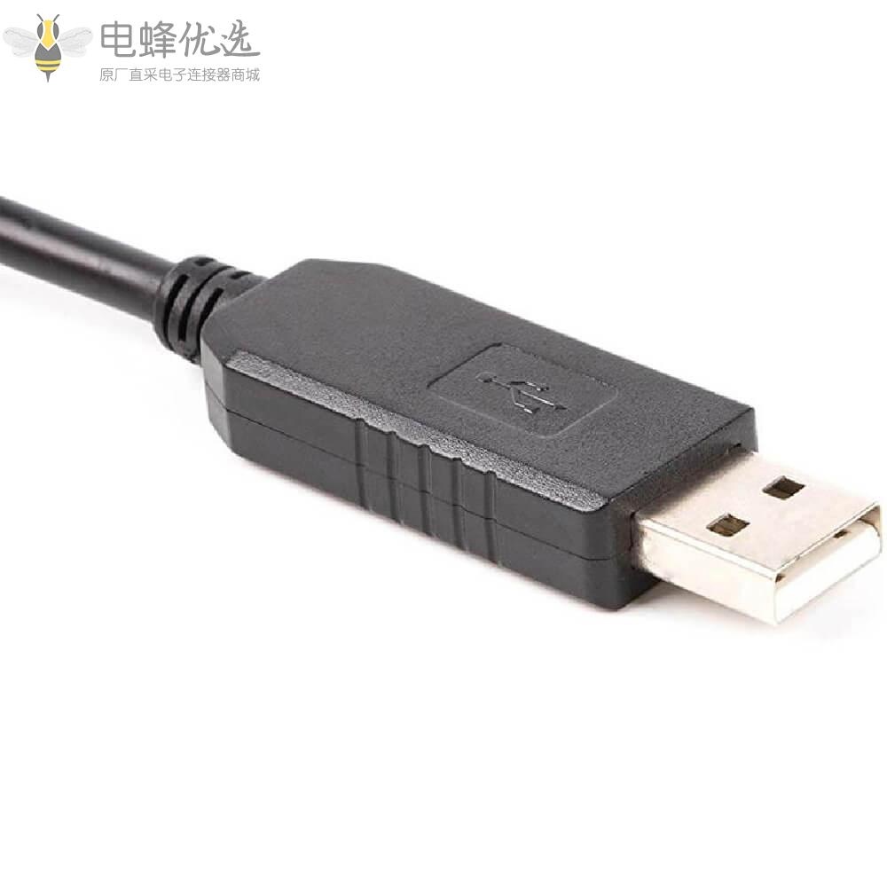 Ftdi芯片USB公头Type_A转Ttl串口电缆线1.8m_Ttl_232r_3V3_We