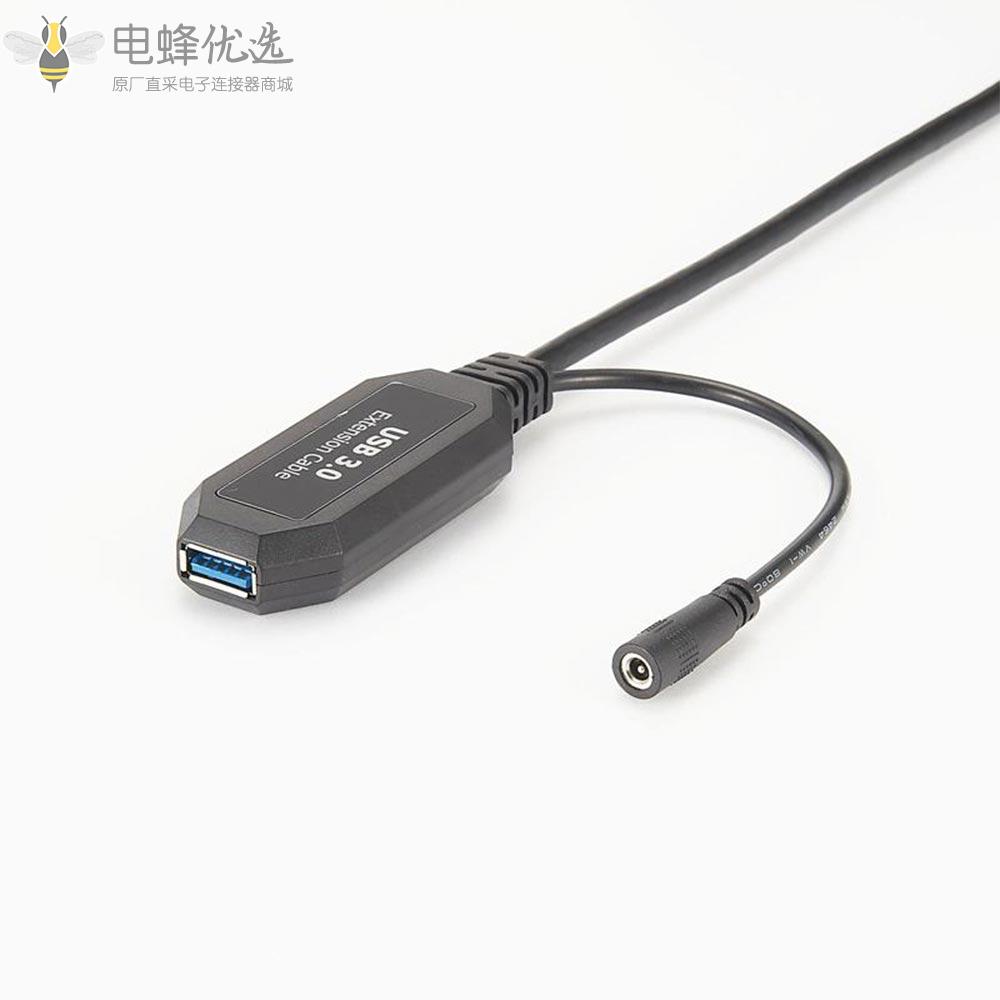 USB_A转USB_A母头3.0接1m线材生产厂家直销