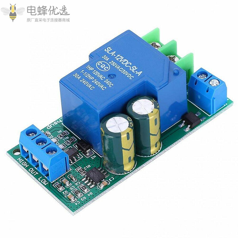 LC55B01_AC/DC_12V_30A水位自动控制器水族箱液体开关继电器板