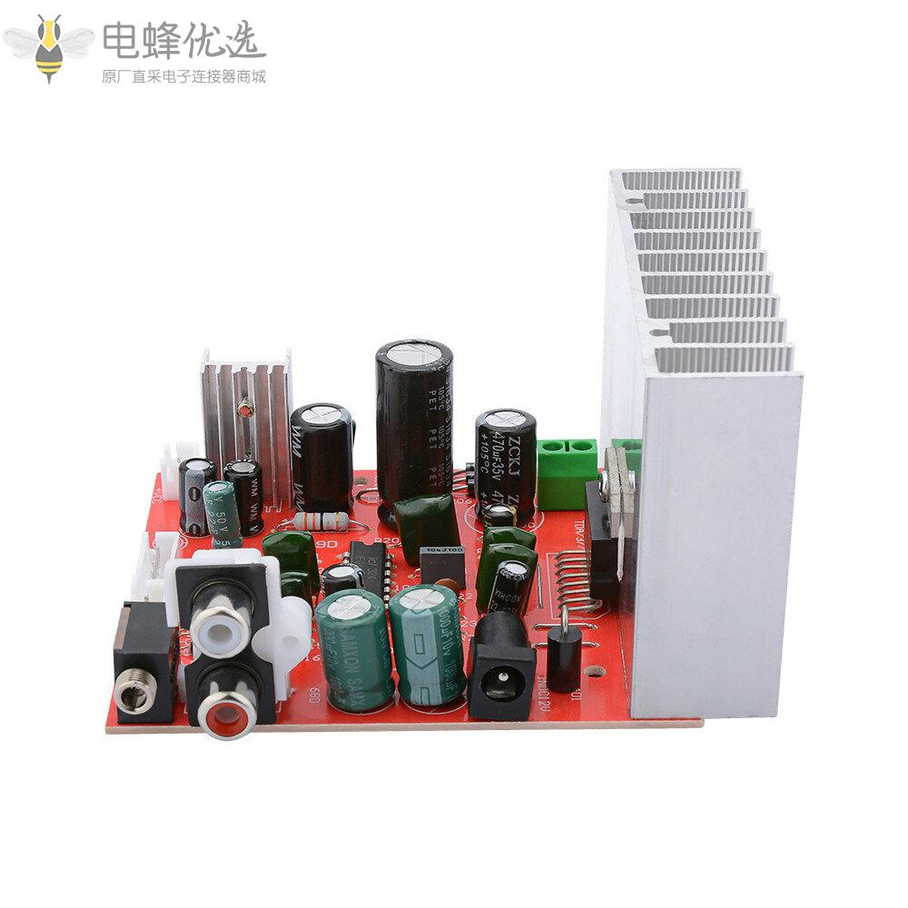 TDA7377低音炮功放音频板38Wx3迷你家用耳放2.1声道高保真立体声功放DIY