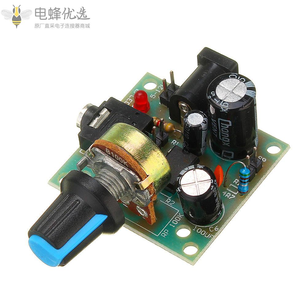 LM386迷你直流3V转12V放大器板信号放大模块