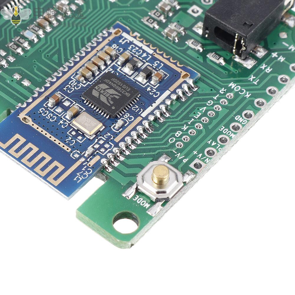 DC_12V_TWS_BLE5.0单声道蓝牙功放模块20W/30W蓝牙/MIC/AUX音频输入支持更改名称和密码带通话功能